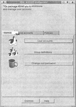 Рис. 3.1. User Account Configurator