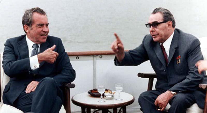 22 de maio de 1972: Richard Nixon visita União Soviética